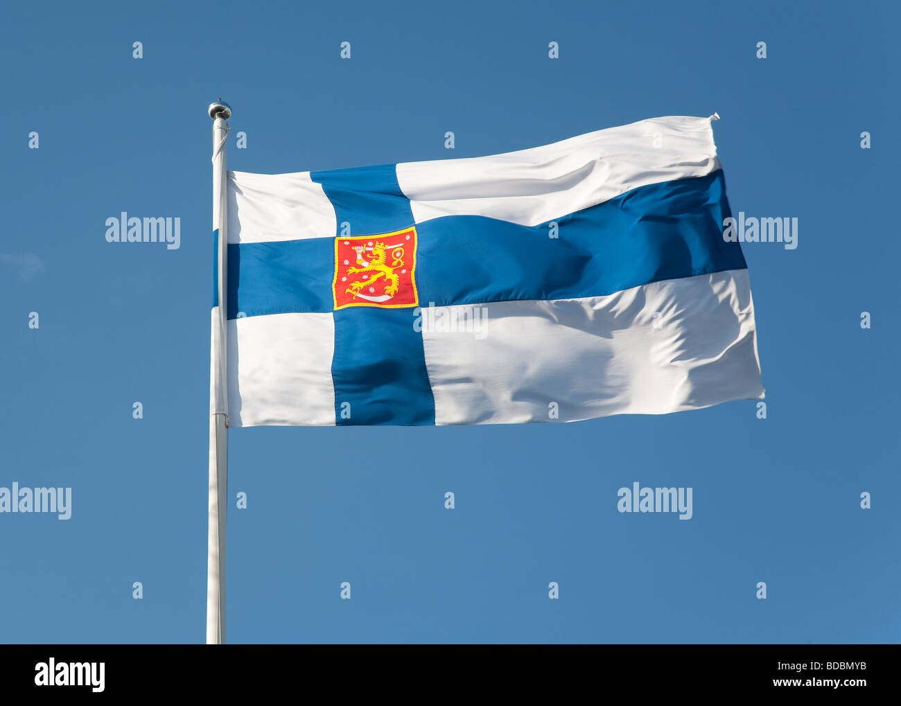 Finnish Flag Stock Photos & Finnish Flag Stock Images Alamy