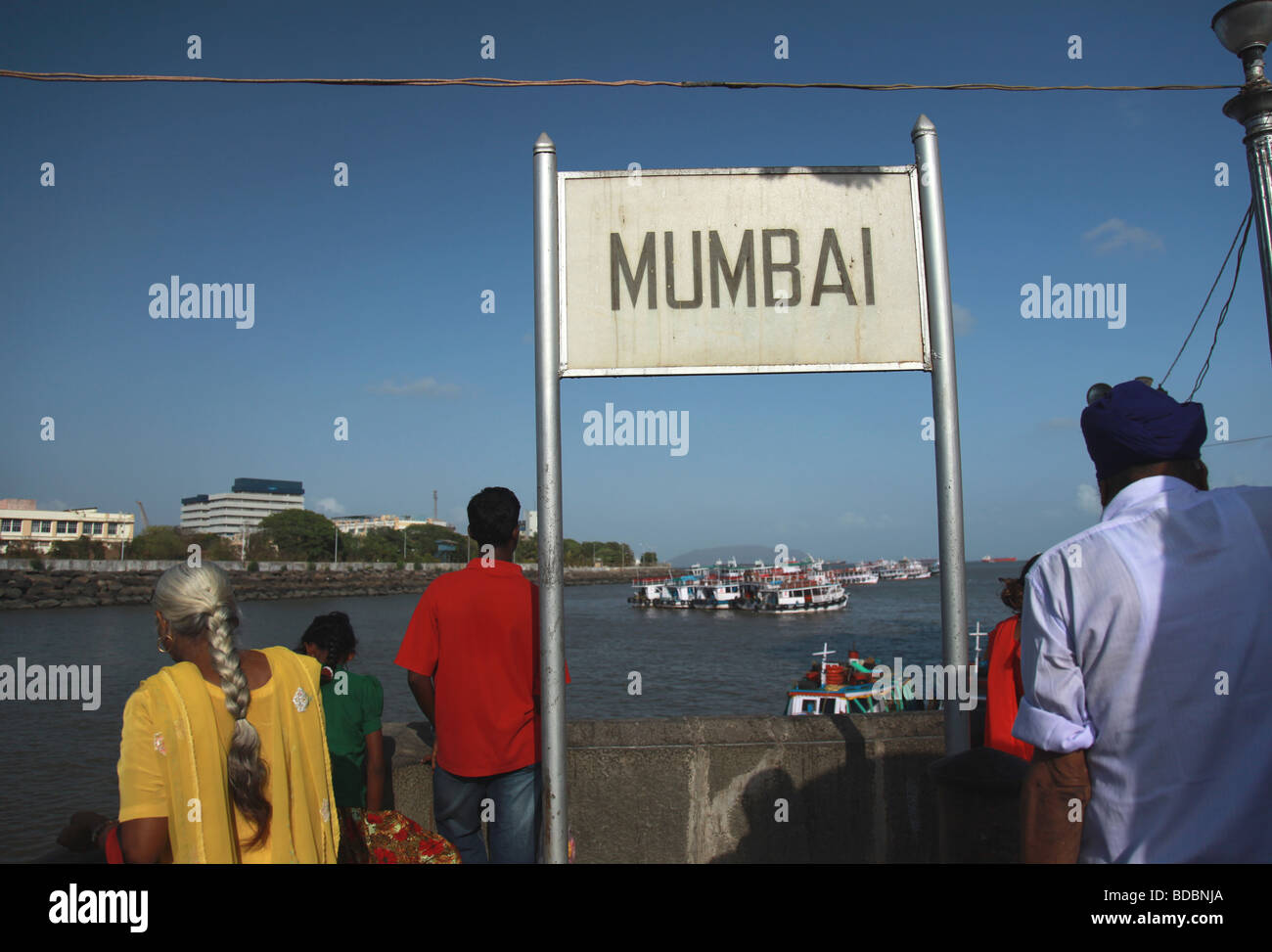 Mumbai Harbour Stock Photo