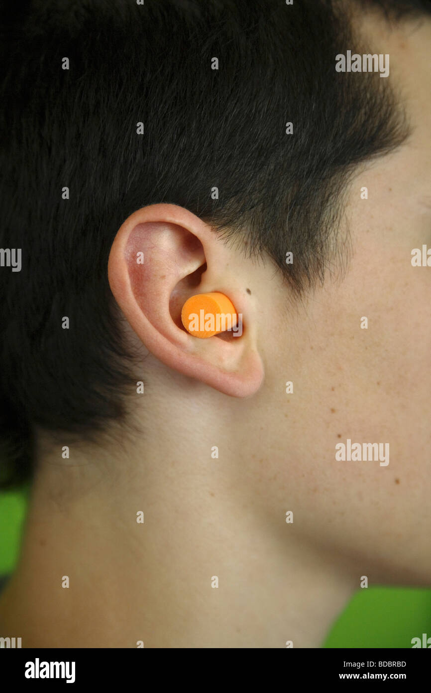 Earplug hi-res stock photography and images - Alamy