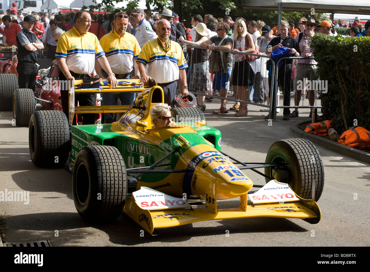 Benetton f1 team hi-res stock photography and images - Alamy