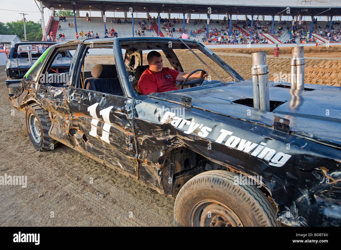 USA Tennessee Demolition derby at Putnam County Fair in Cookeville
