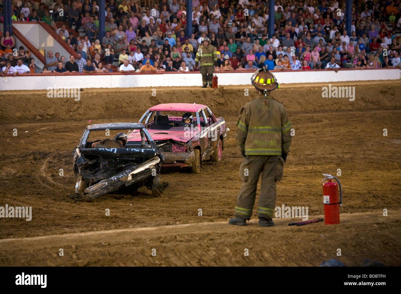 USA Tennessee Demolition derby at Putnam County Fair in Cookeville