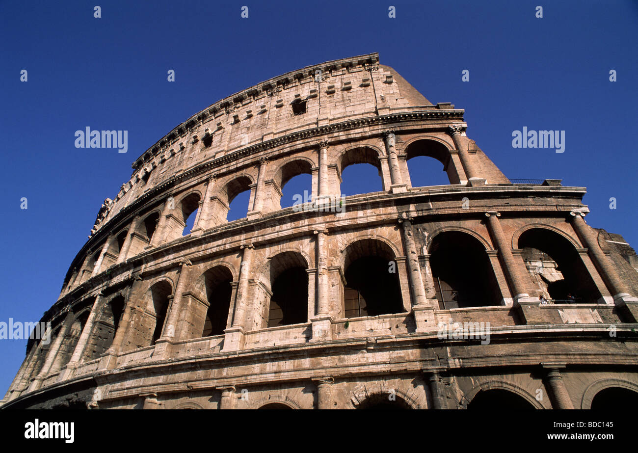 Coluseeum Rome High Res Colosseum Rome Low Angle High Resolution Stock Photography and Images ...