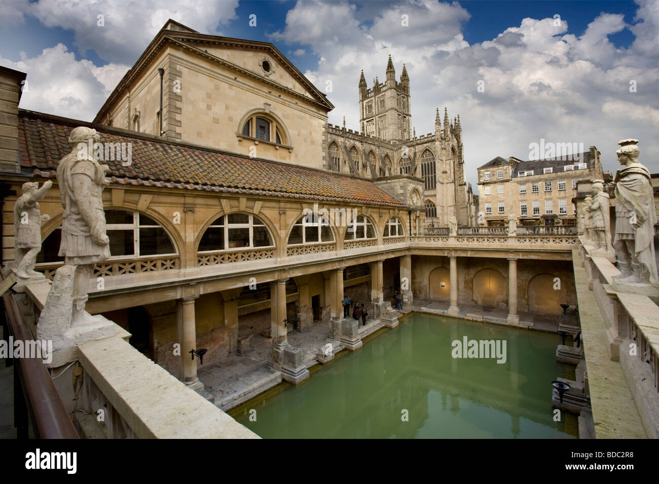 Roman Baths, Bath, Somerset, UK Stock Photo