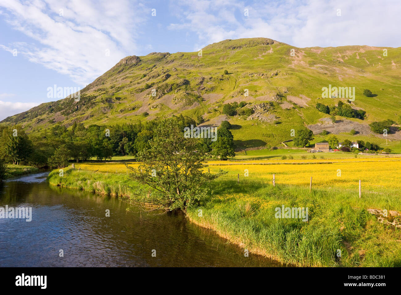 Place Fell at Patterdale near Ullswater in the English Lake District Stock Photo