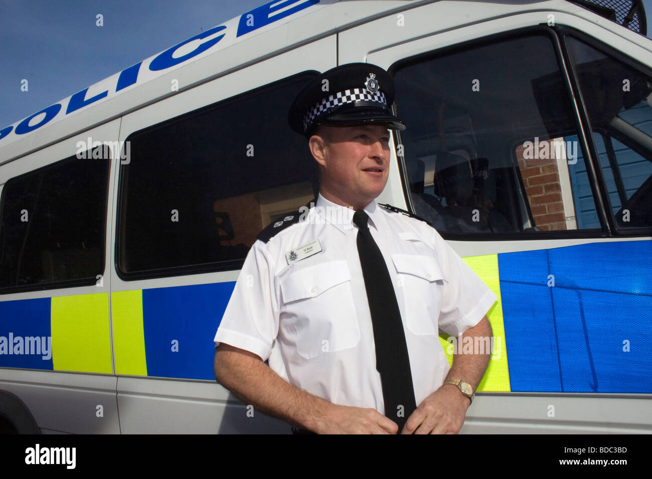 Suffolk Constabulary Police Superintendent In His Shirt Sleeves On A ...