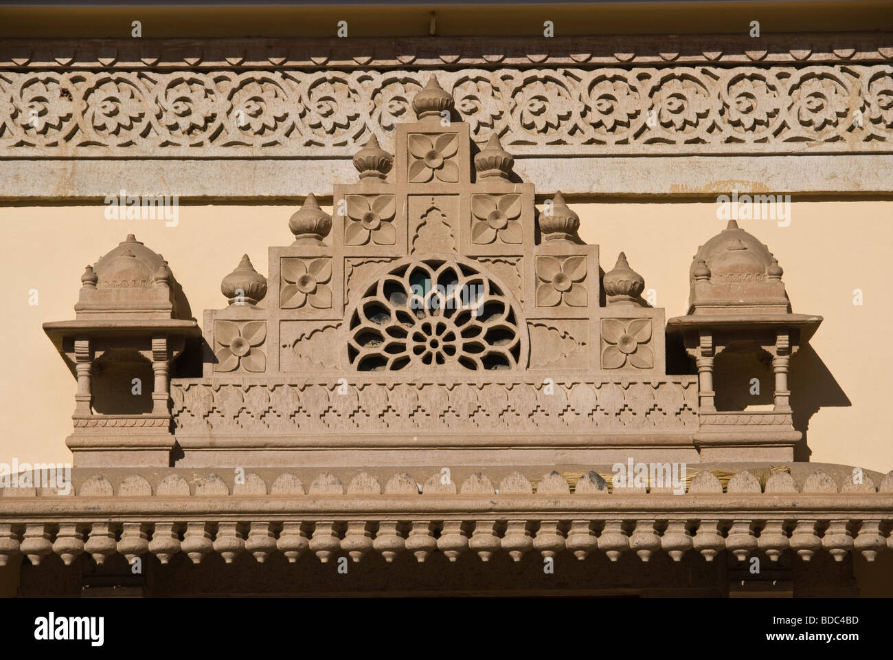 Ornaments and carvings, Rajasthan, India Stock Photo