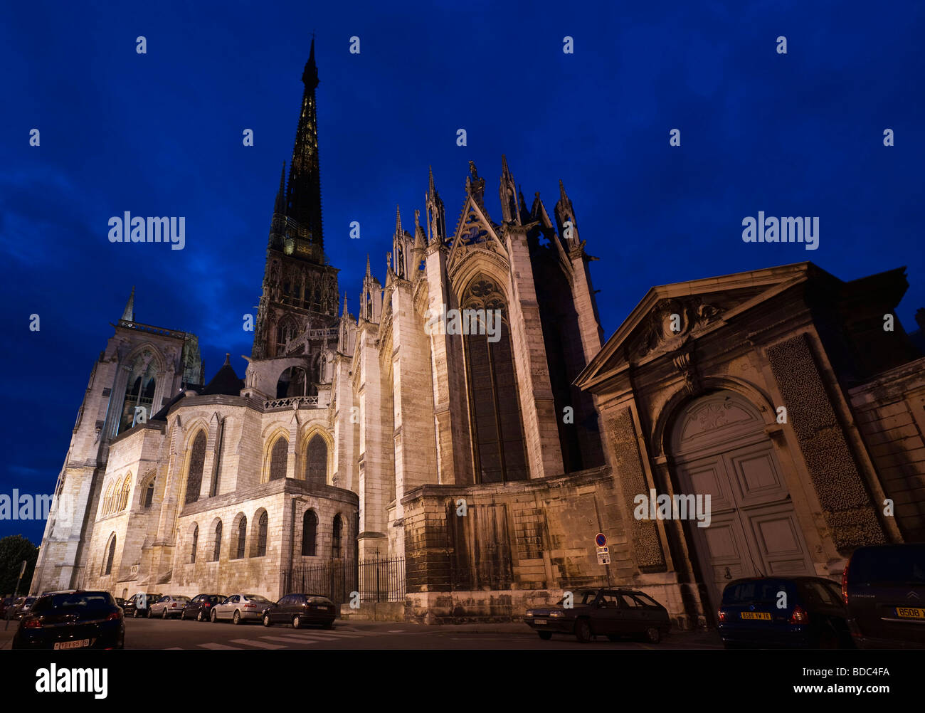 cathedral of Rouen cathédrale de rouen catedral de rouen Stock Photo