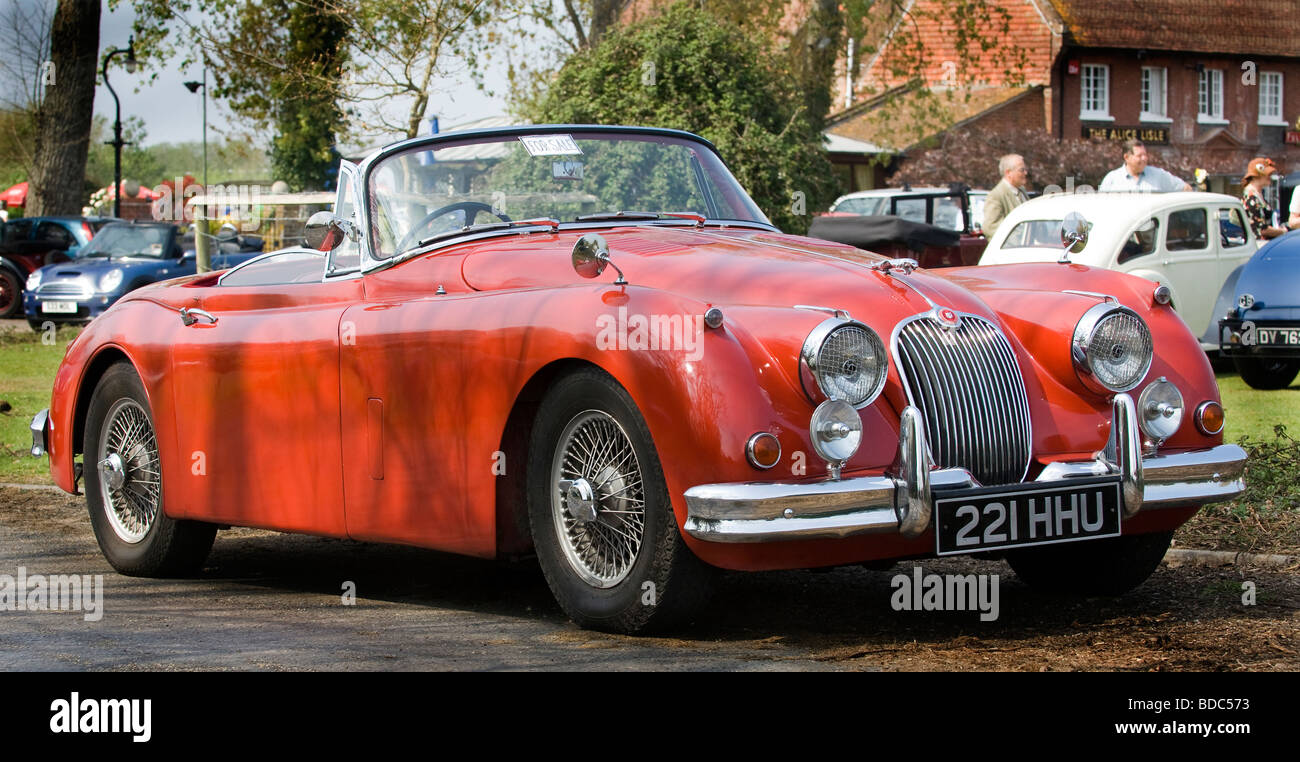 Jaguar car vintage 1950s High Resolution Stock Photography and Images