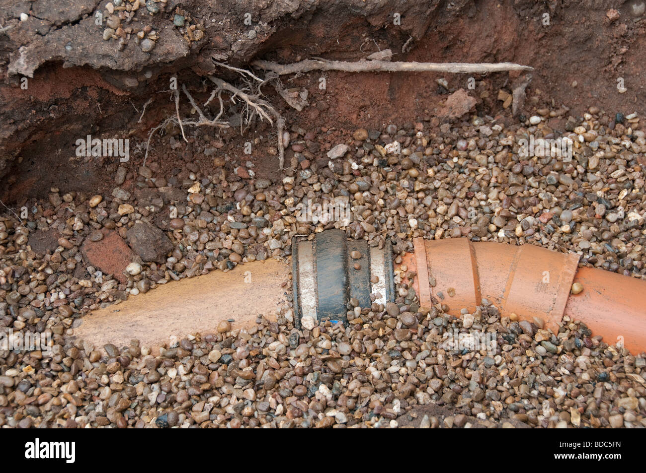 Drain pipe gravel hires stock photography and images Alamy