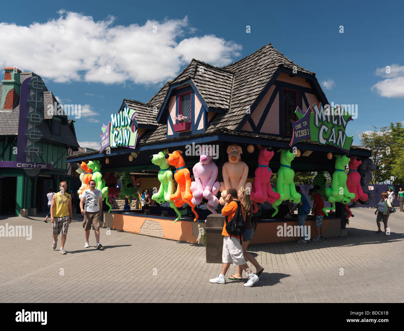 Canada's Wonderland amusement park Stock Photo