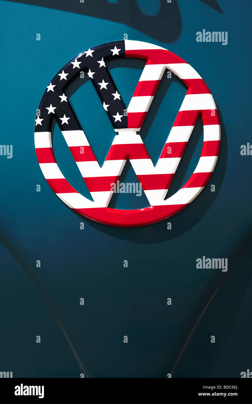 Volkswagen logo VW Stock Photo - Alamy