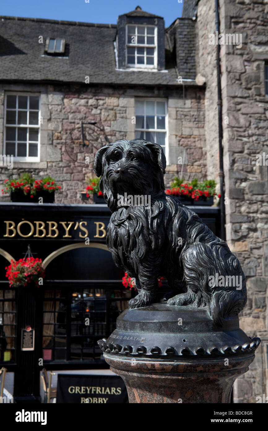 Greyfriars Bobby, Edinburgh, Scotland, UK Stock Photo