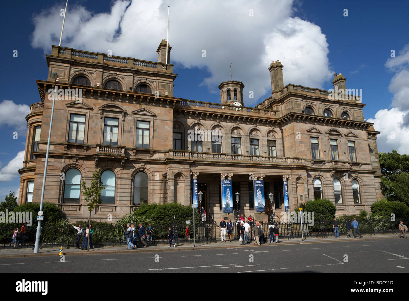 Belfast Harbour Commissioners Office port of Belfast northern ireland uk europe Stock Photo