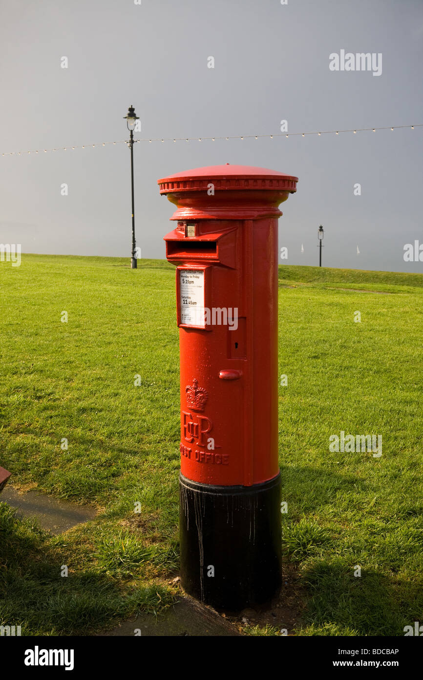 Post Box Whitby England Stock Photo