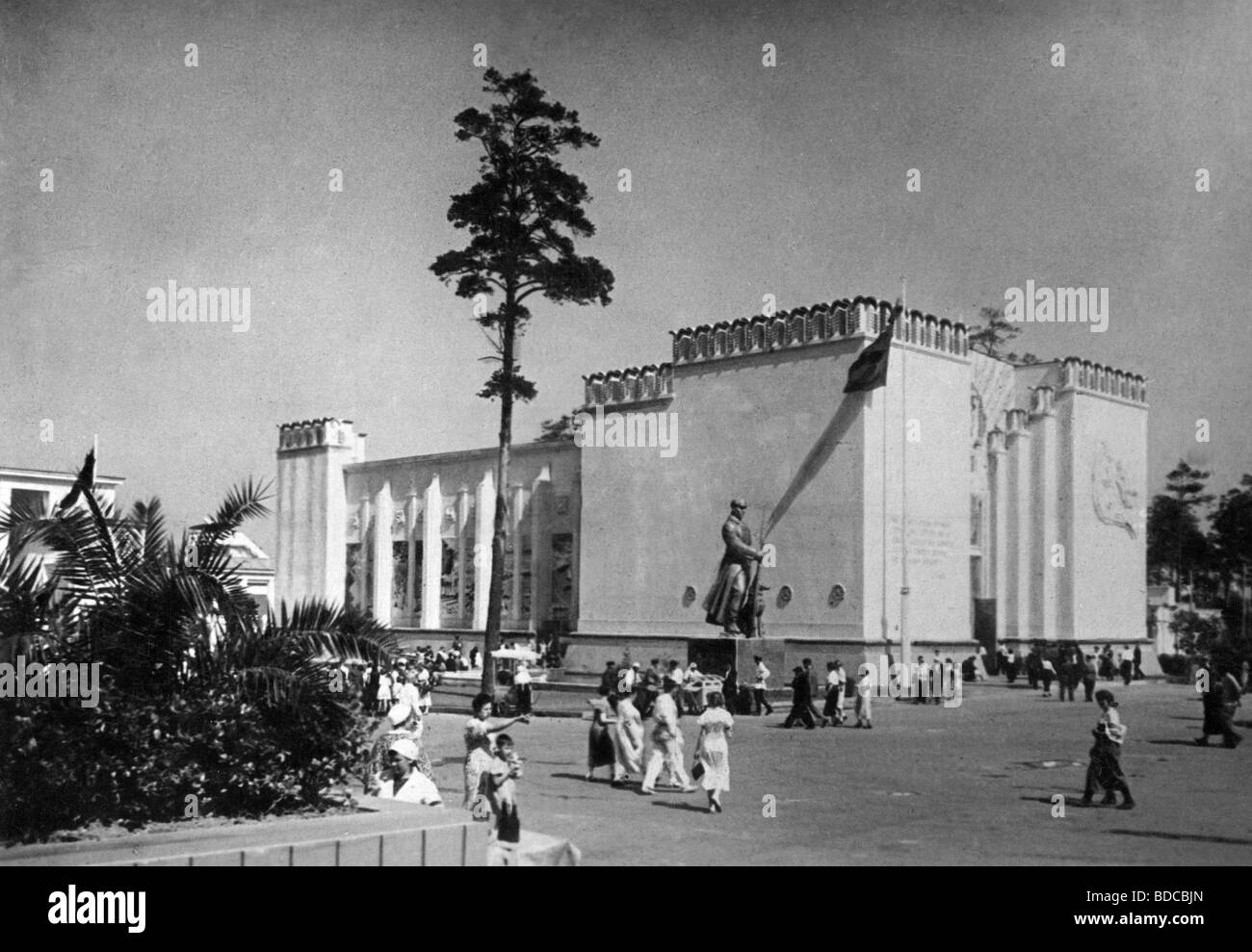 exhibitions, industry, All Union Agriculture Exhibition, Moscow, 1940, pavillion 'Far East', picture postcard, , Stock Photo