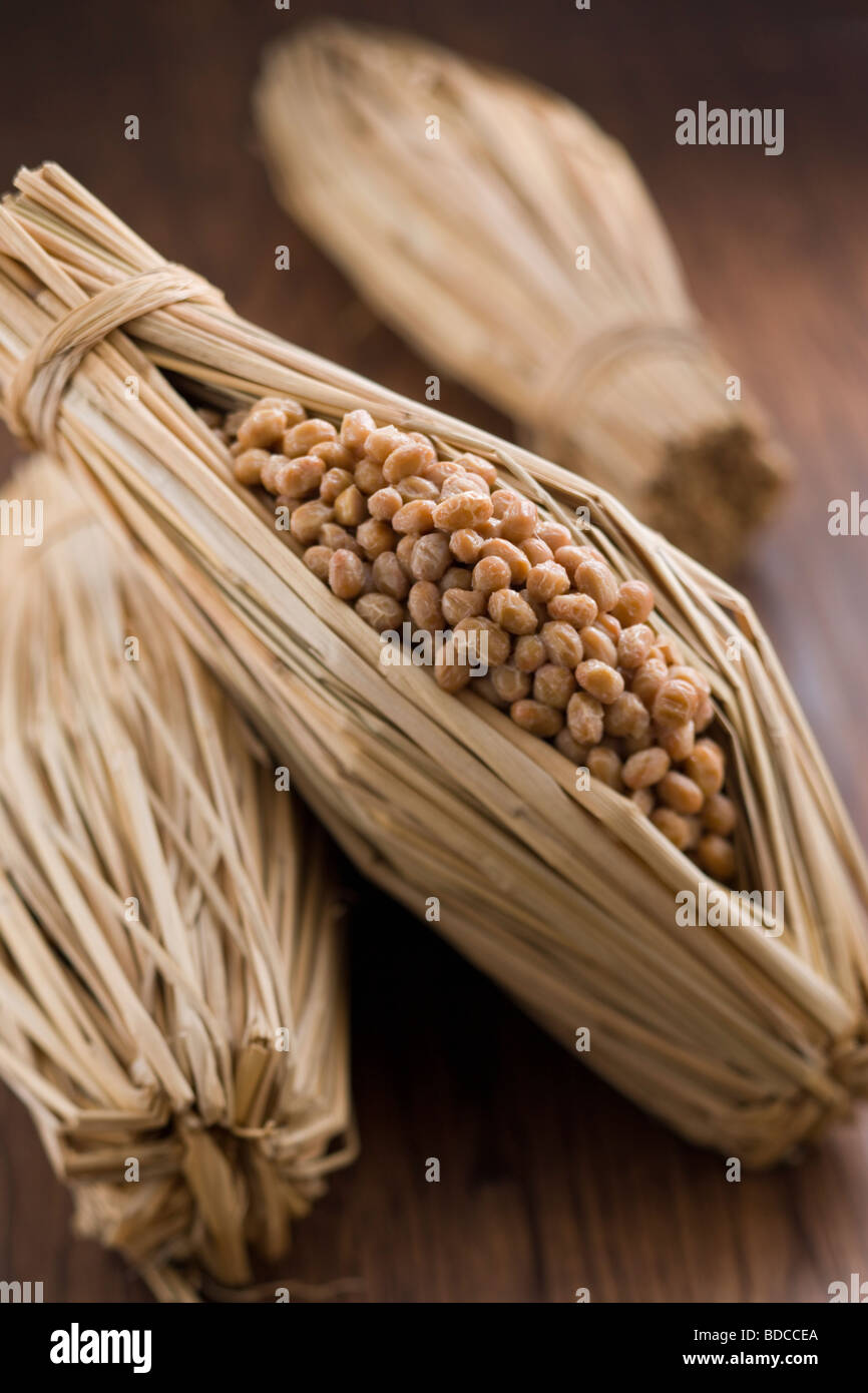 Natto Stock Photo
