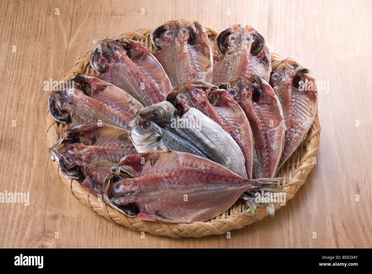 Dried horse mackerel Stock Photo Alamy