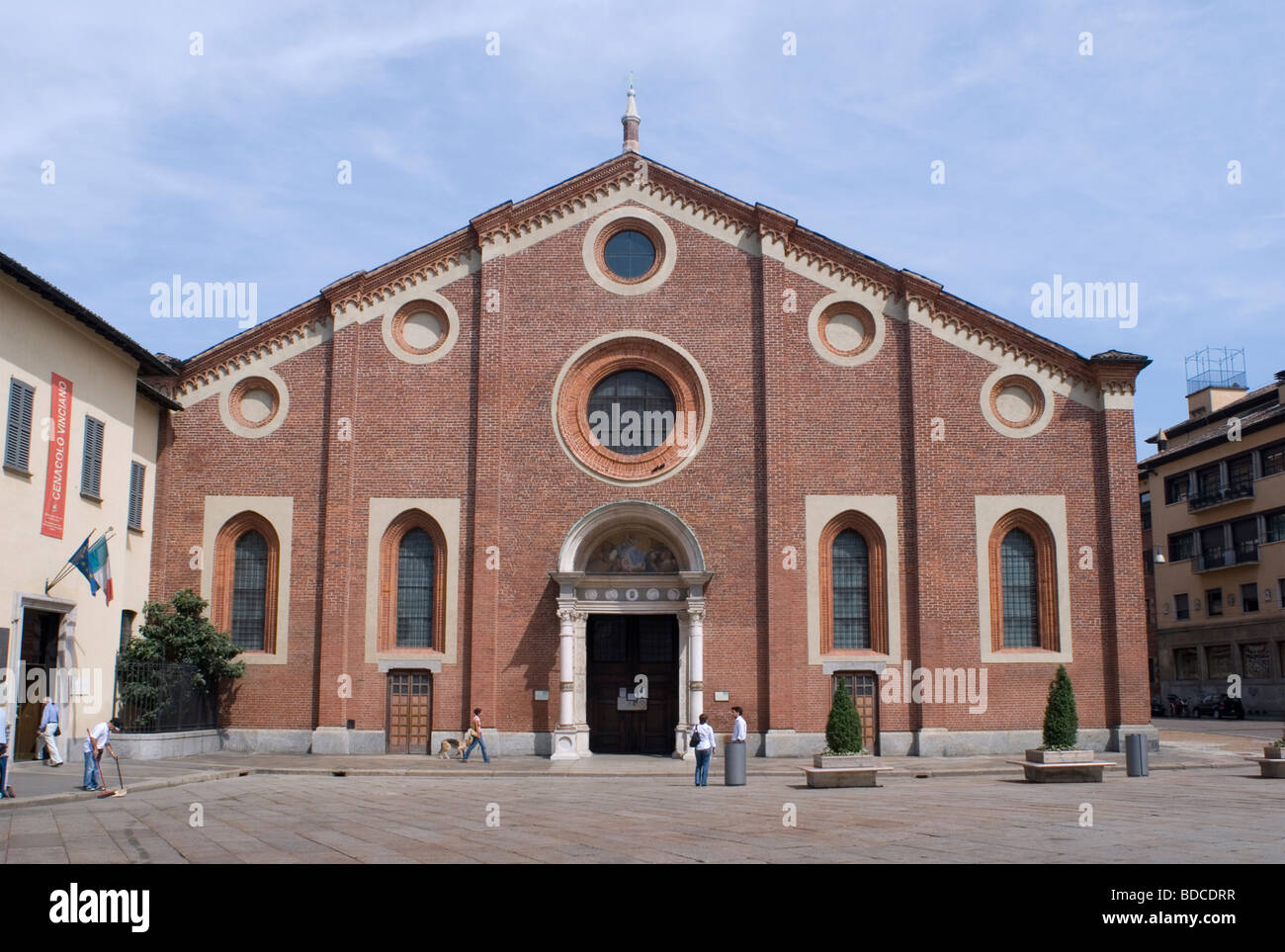 S. Maria delle Grazie church - Milan - Italy Stock Photo