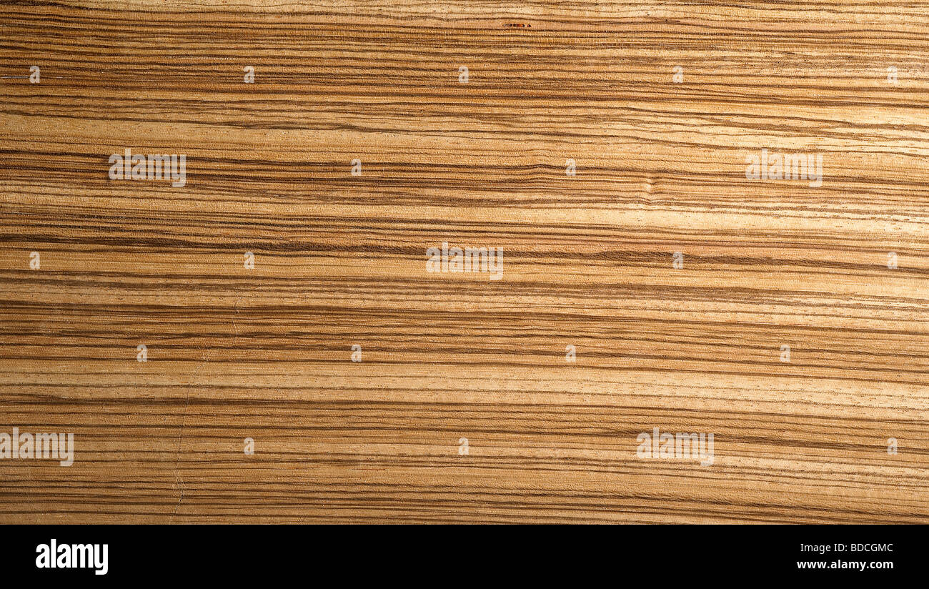 straight grain zebrano wood detail Stock Photo Alamy