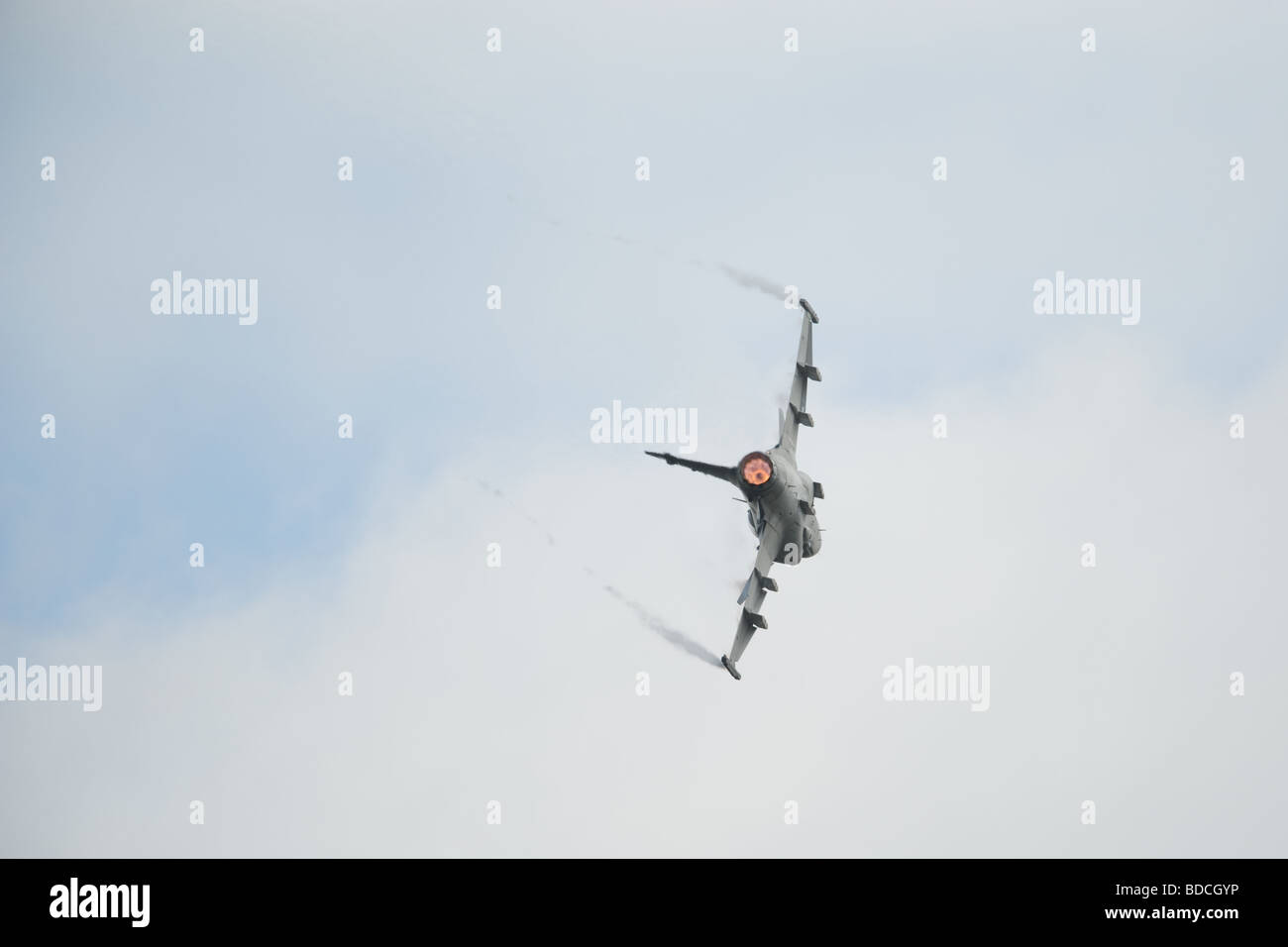 Saab Griped JAS 39 Jet fighter Stock Photo