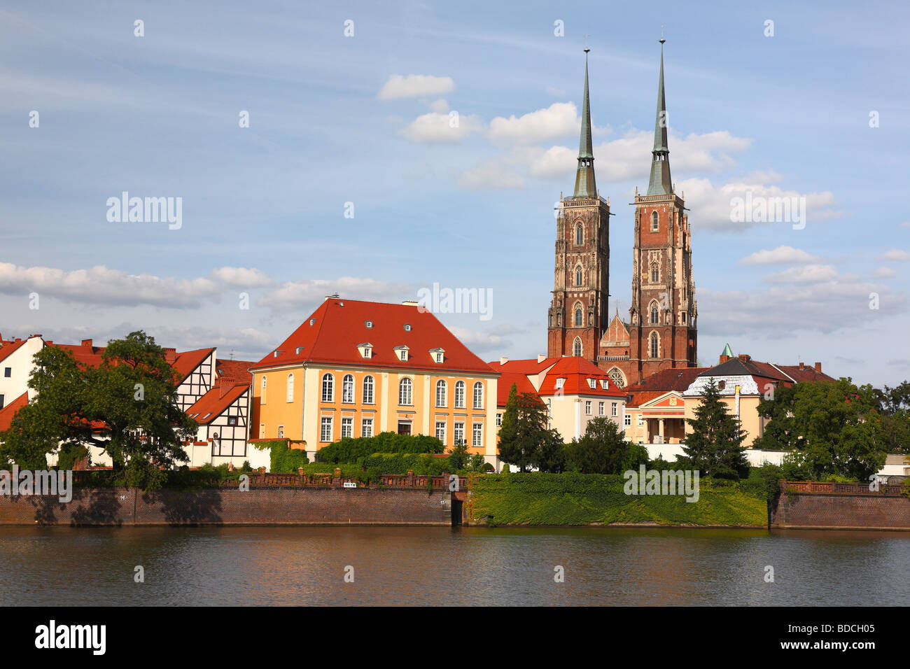 Saint John gothic cathedral Wroclaw Poland Stock Photo - Alamy