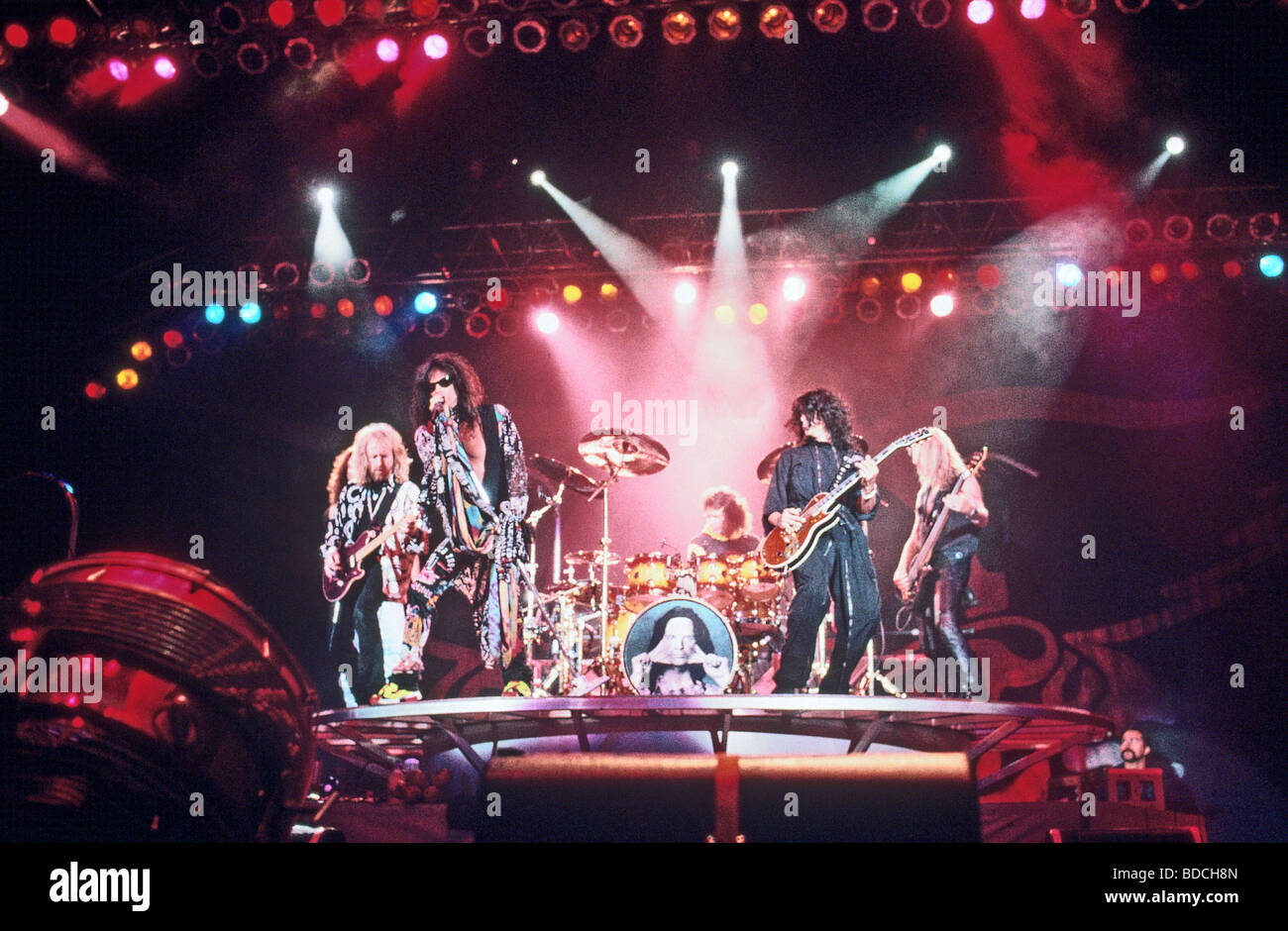 AEROSMITH - US rock group in 1995 Stock Photo