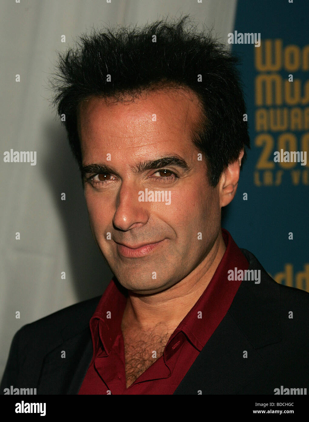 DAVID COPPERFIELD  - US magician about 2002 Stock Photo