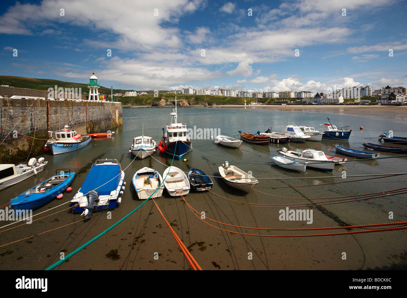 Port Erin Isle Of Man Stock Photo Alamy