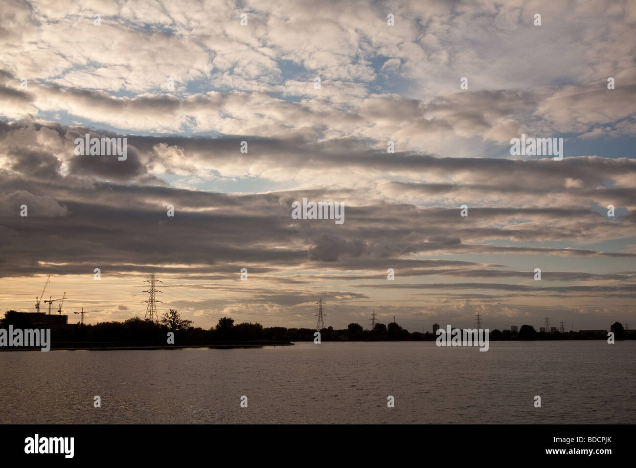 Walthamstow Reservoirs London England Stock Photo Alamy