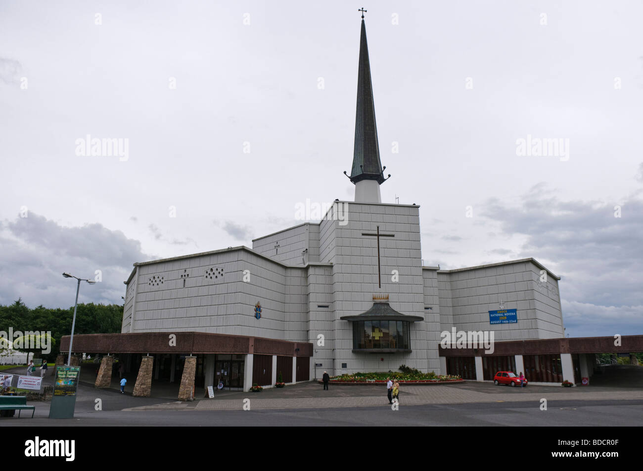 Our Lady of Knock Basilica, Ireland Stock Photo Alamy