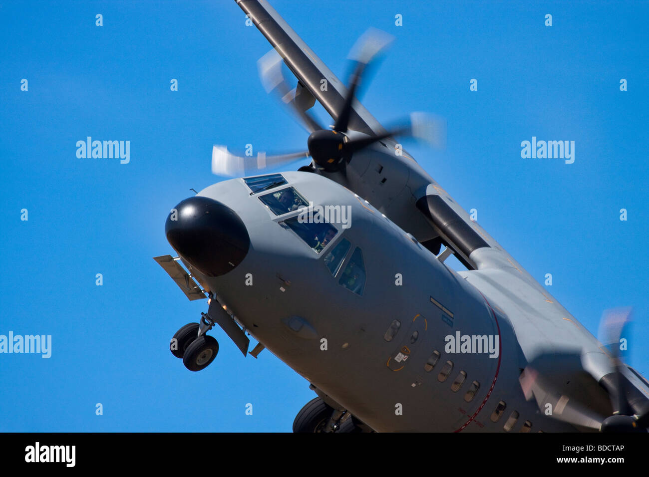 PoAF EADS CASA C-295 Military Transport Aircraft Stock Photo