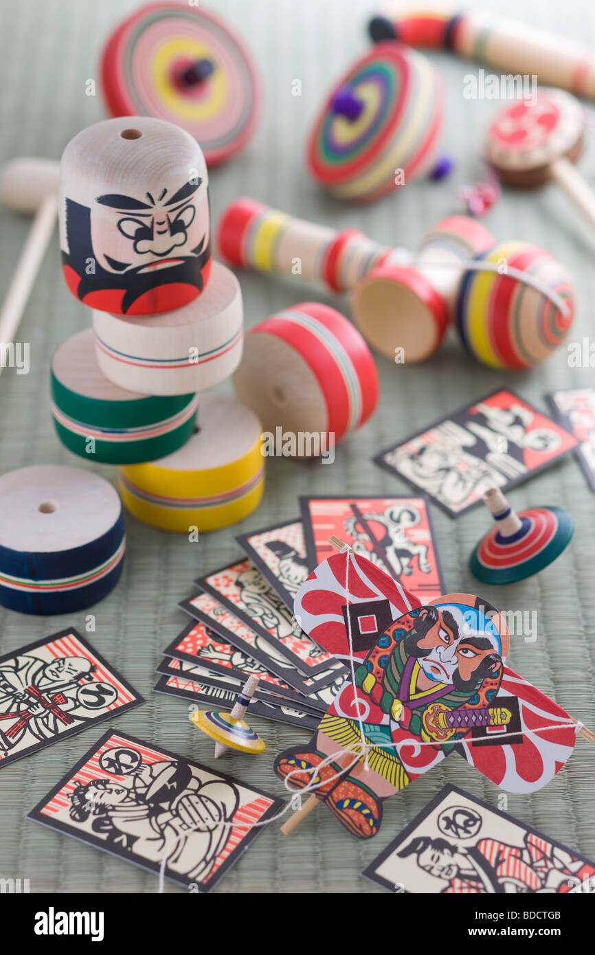Japanese traditional toy Stock Photo