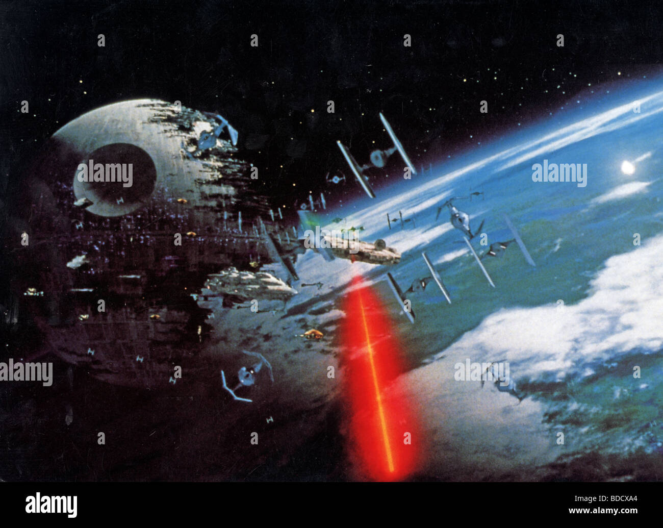 Star wars return of the jedi space battle hotsell