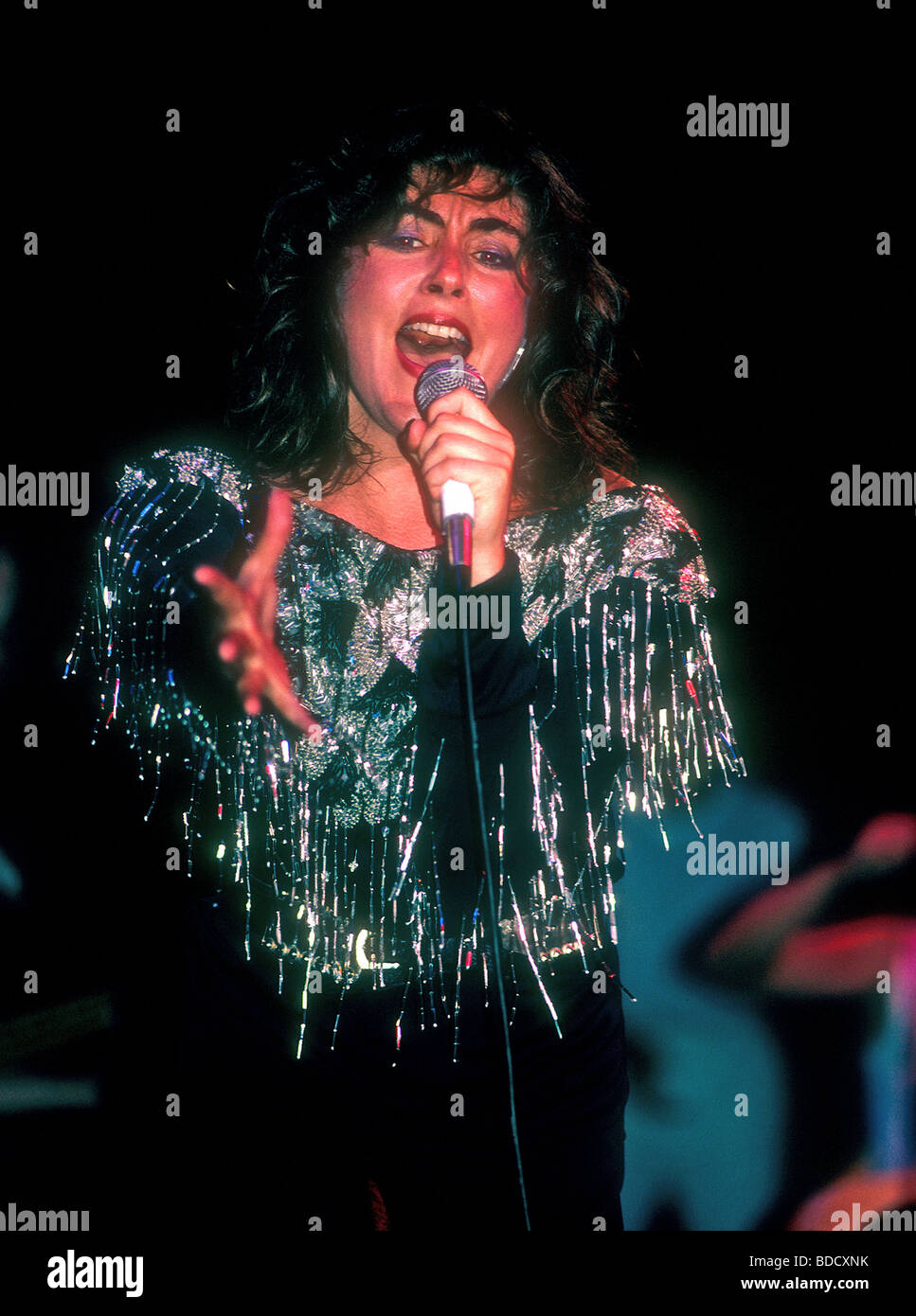 LAURA BRANIGAN - US singer in August 1984 Stock Photo - Alamy