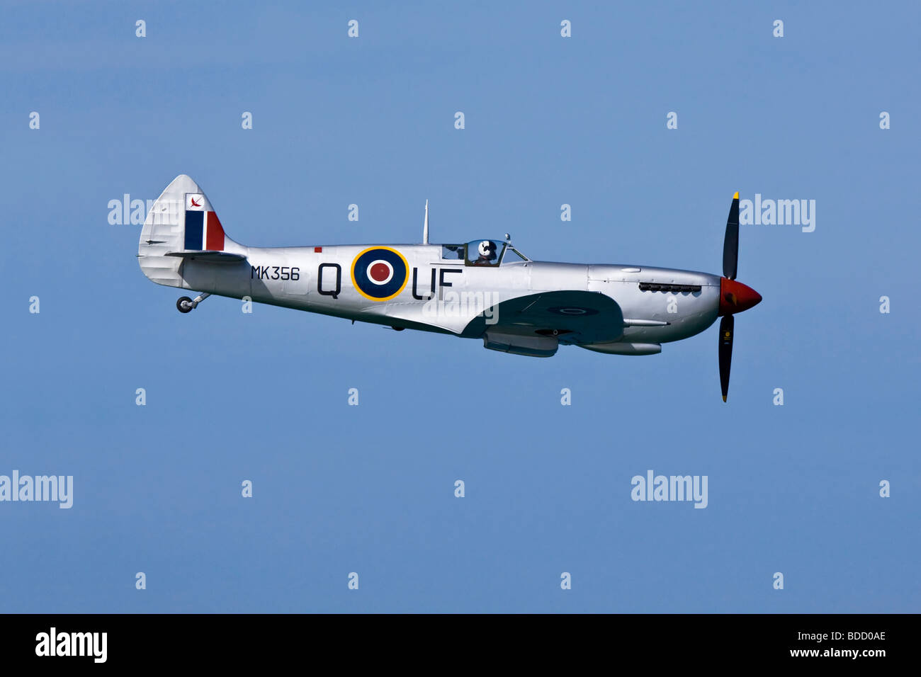 A Vickers Supermarine Spitfire of the RAF Stock Photo