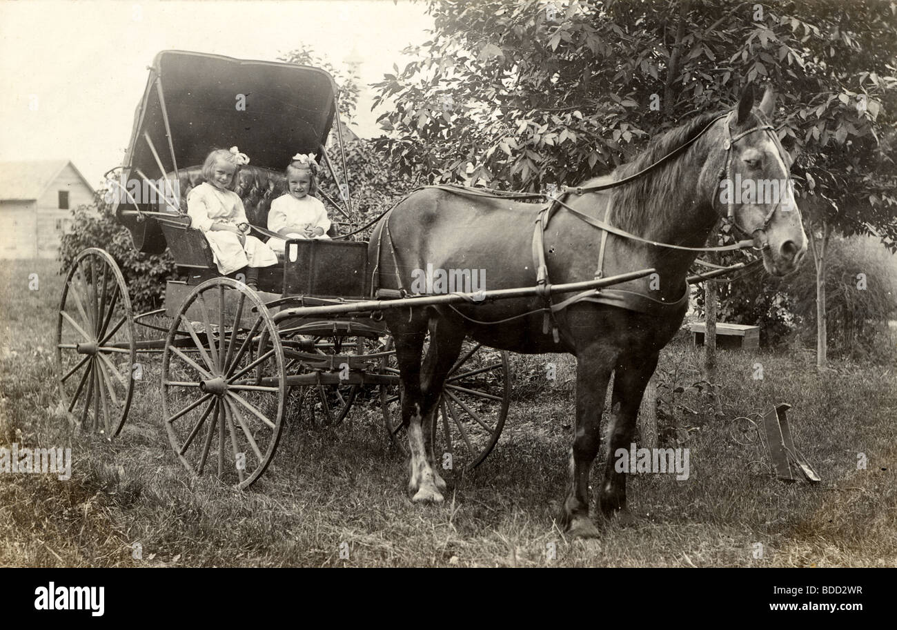 Horse drawn carriage 1900's hi-res stock photography and images - Alamy