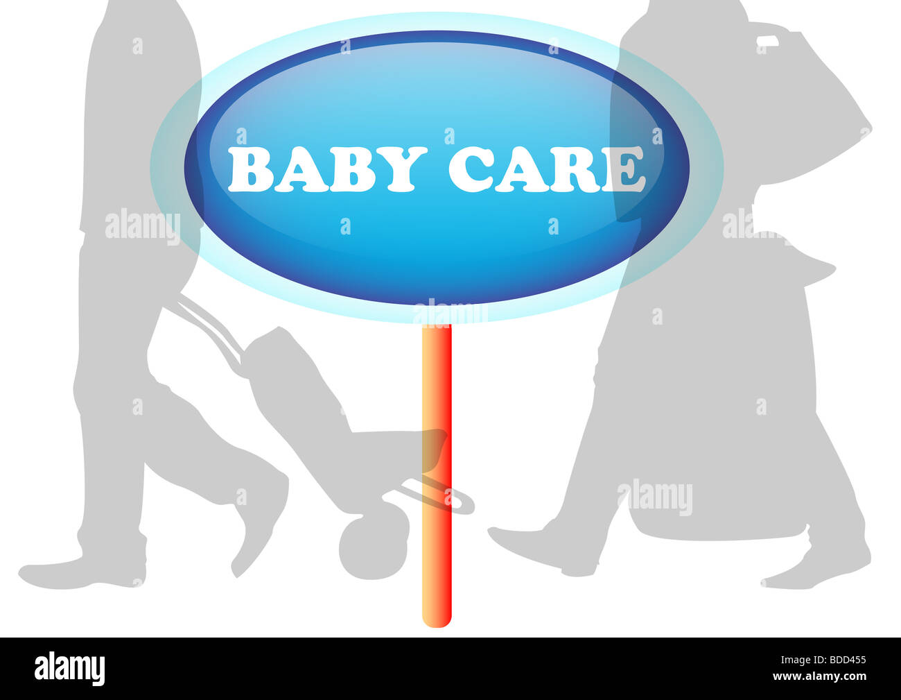 Baby Care sign Stock Photo - Alamy