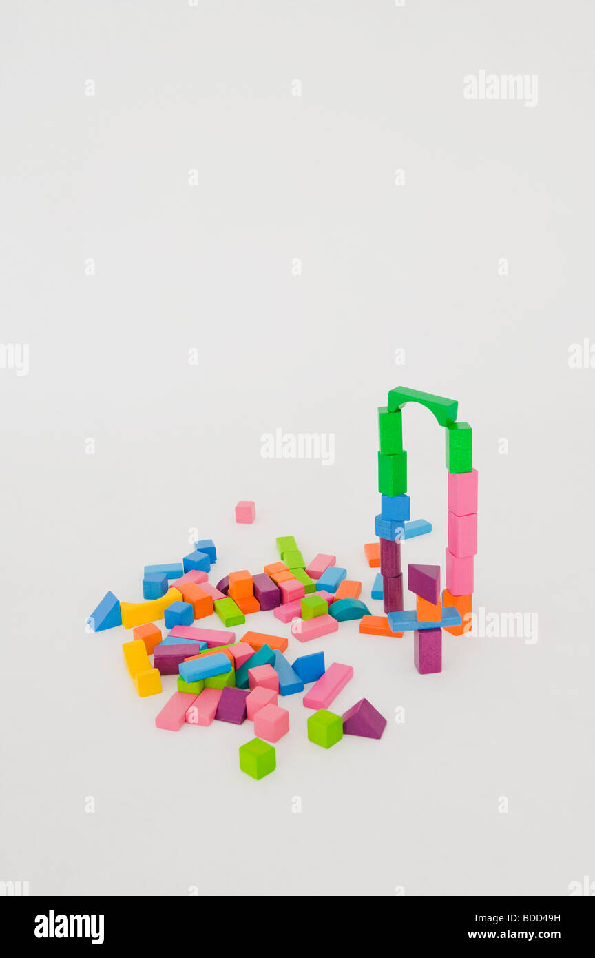 Stacking plastic blocks hi-res stock photography and images - Alamy