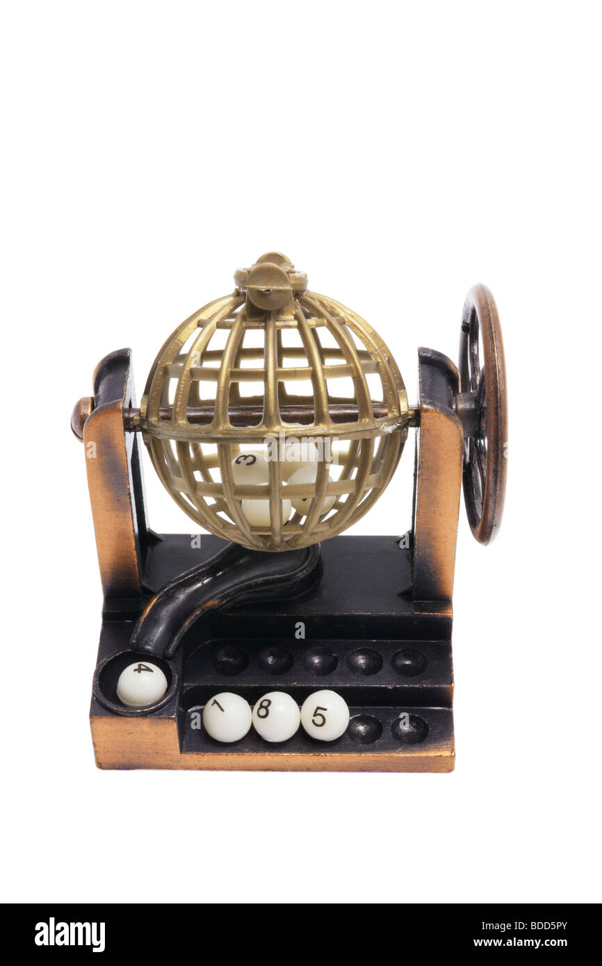 Lotto machine Cut Out Stock Images & Pictures - Alamy