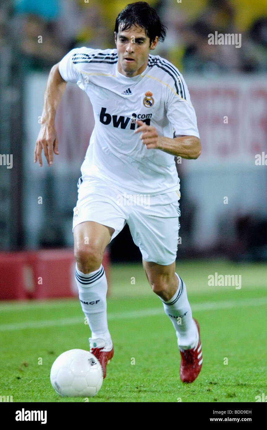 Kaka (Brasil), player of spanish soccer club Real Madrid, during a match vs. Borussia Dortmund. Stock Photo