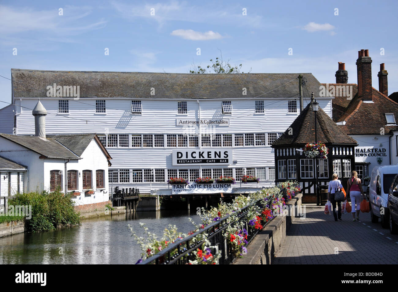 Townsford Mill Antiques Centre, The Causeway, Halstead, Essex, England