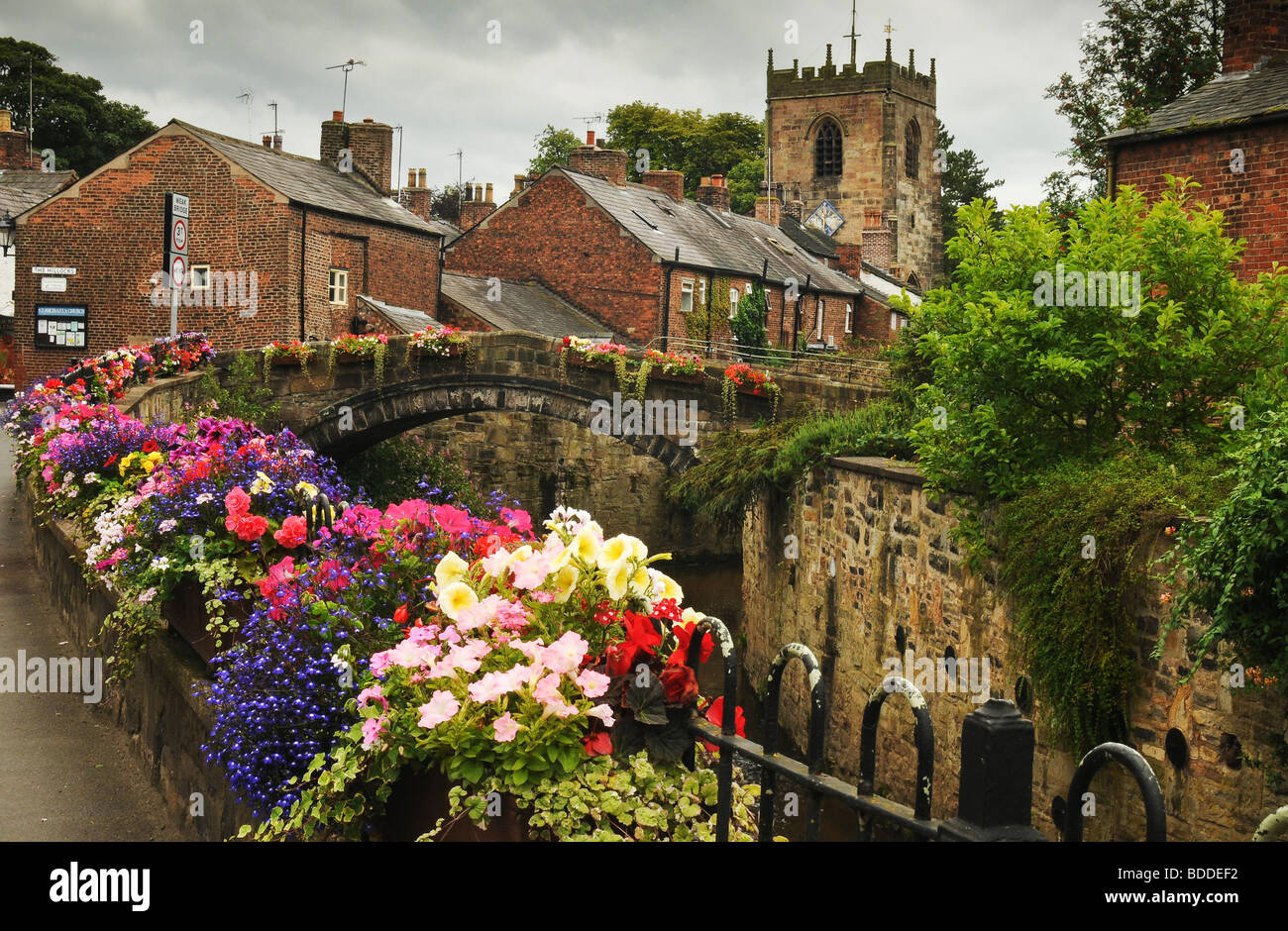 Croston Village, and church, Lancashire Stock Photo - Alamy