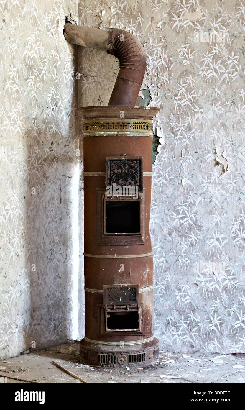 old stove Stock Photo