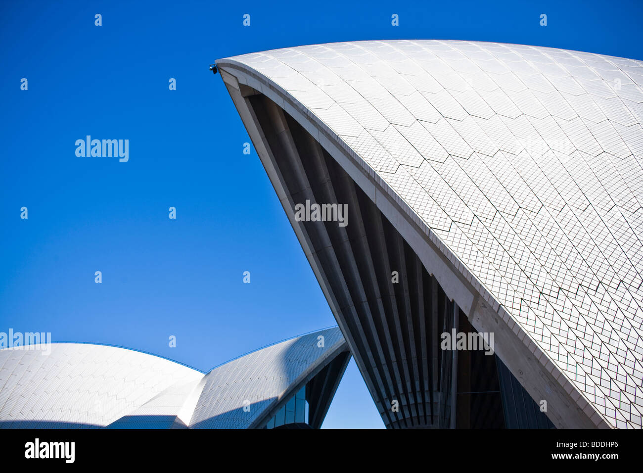 ABSTRACT SECTION SYDNEY OPERA HOUSE AUSTRALIA BLUE SKY STRUCTURE FORM ...