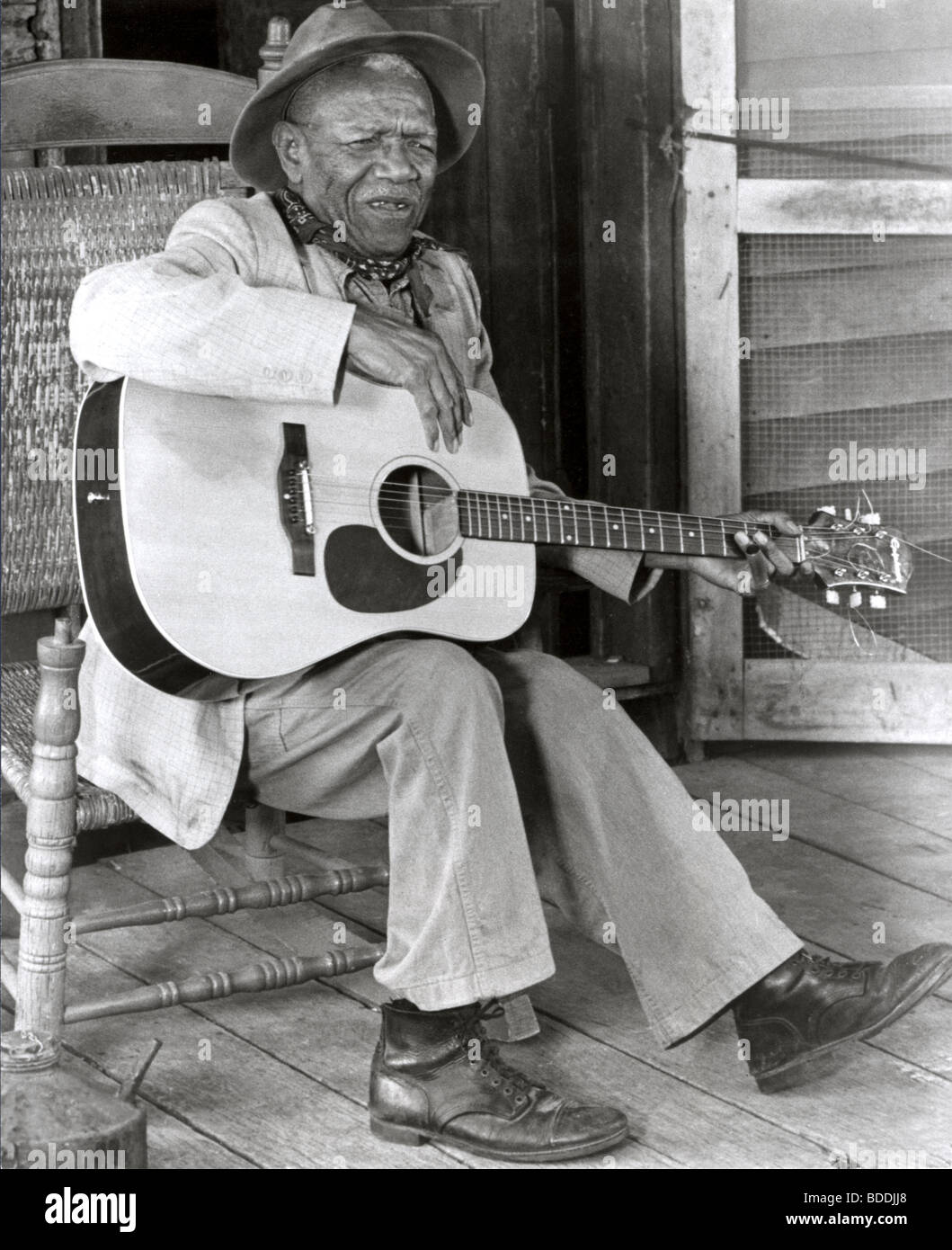 FURRY LEWIS - US Blues musician Stock Photo