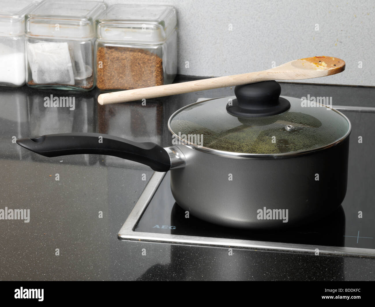 Shot 9 (Cooking Fragrant Rice Lid On Stock Photo Alamy