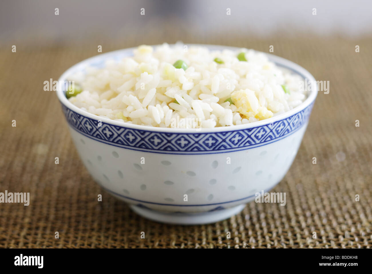 Egg Fried Rice Stock Photo