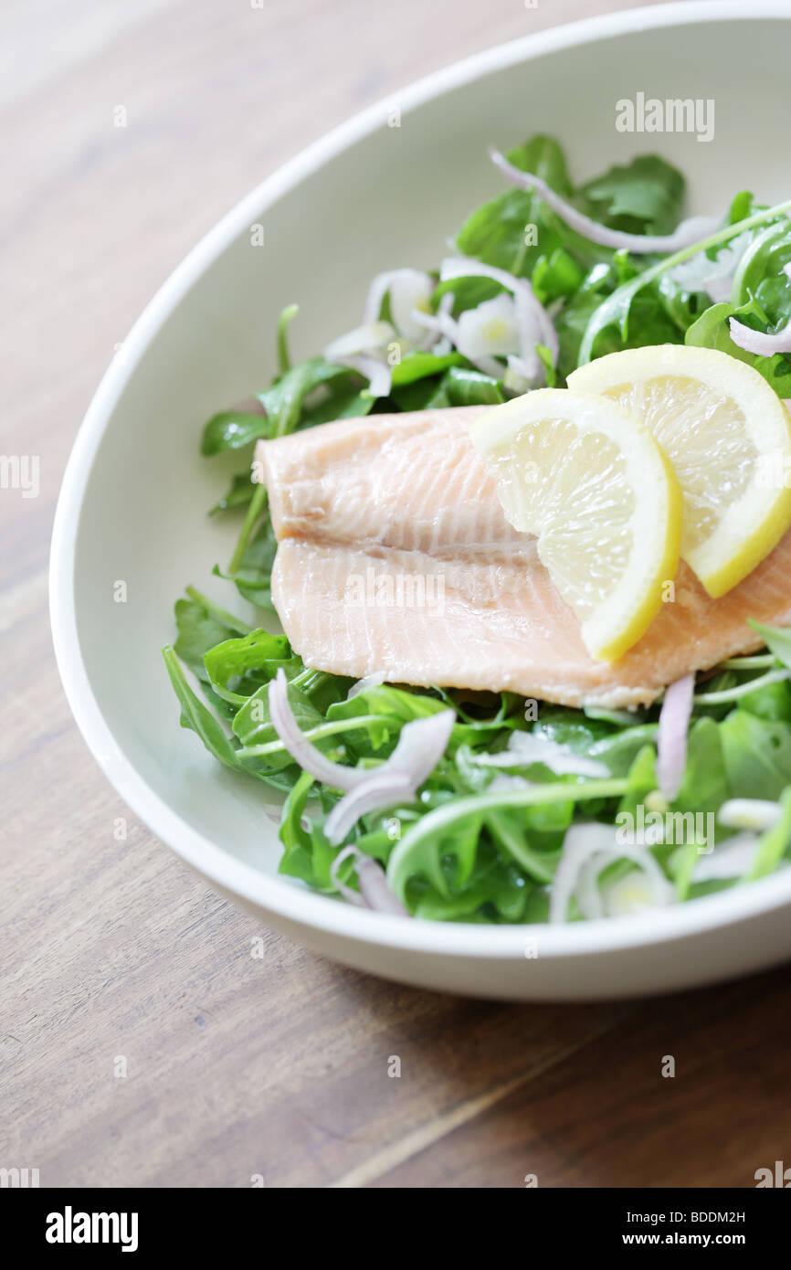 Smoked Trout Fillet Stock Photo Alamy