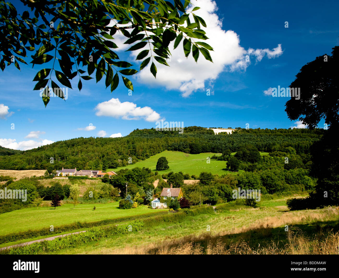 The White Horse, Kilburn, North York Moors National Park located on the
